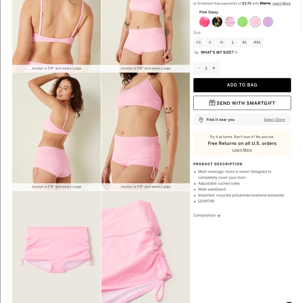 Victoria secrets bikini shorts